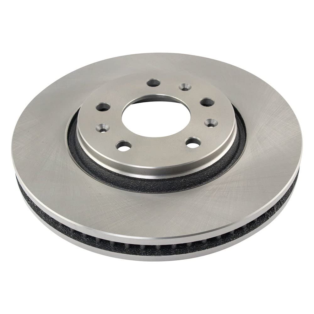 Trq Front Brake Rotors Set Vented Compatible With 2003-2005 Cadillac Cts 2003-2004 Seville 2005-2008 Sts