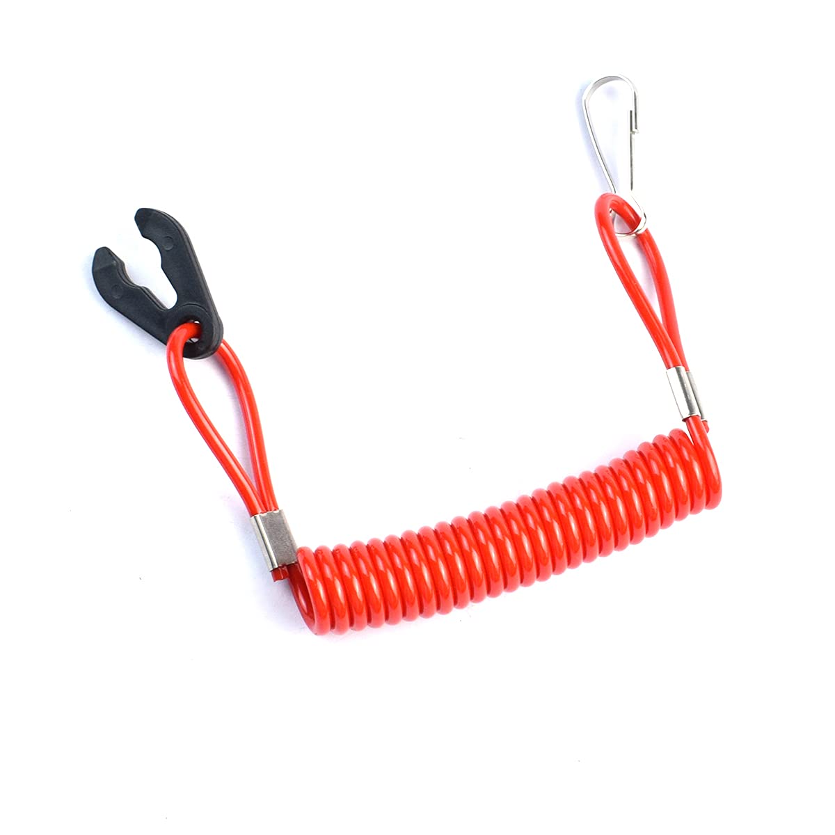 Boat Safety Kill Stop Switch Connector Lanyard Cord Replacement For Yamaha Outboard Mercruiser Marine Tohatsu Honda Engine Motor