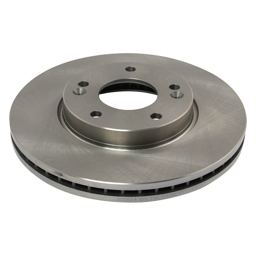 Trq Front Brake Rotors Set Vented Compatible With 2007-2009 Kia Rondo