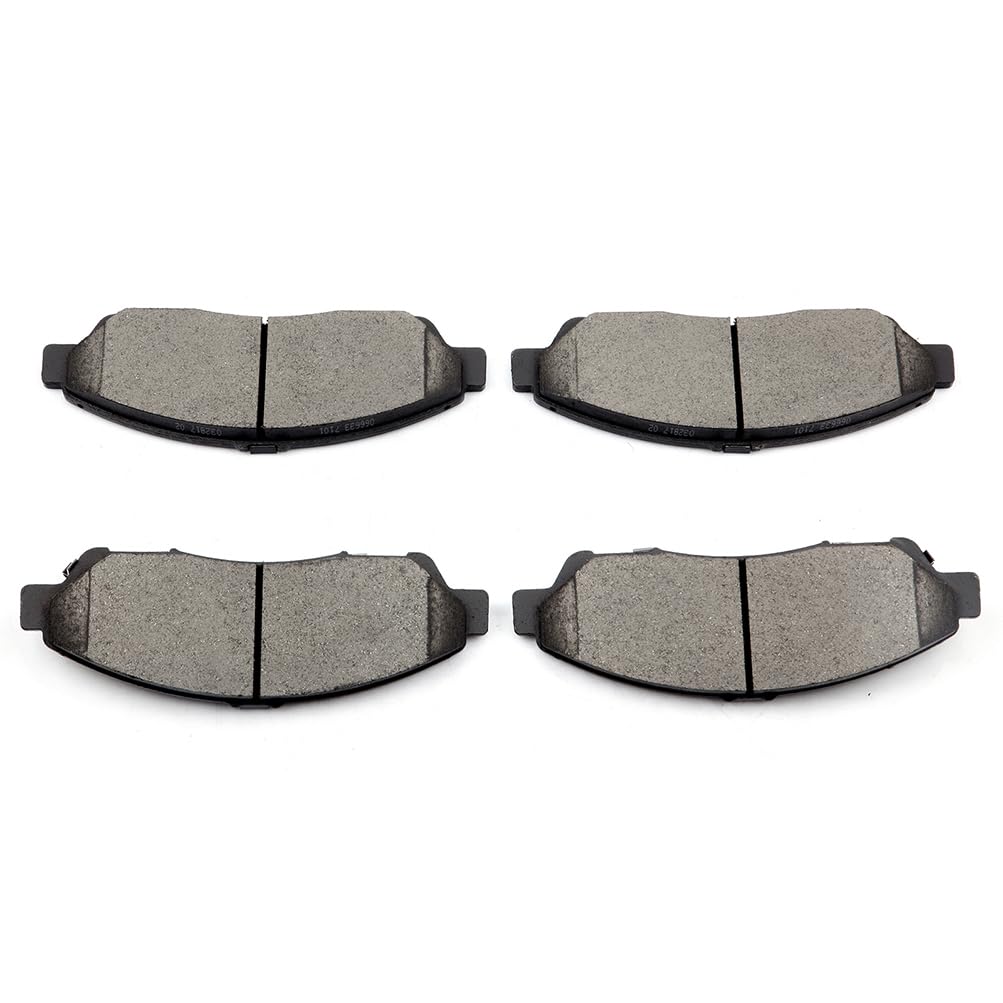 SCITOO Disc Brake Pads Kits D1280-8396 Ceramic Front Brake Pads Set Fit For Acura For MDX 2007-2013,For Acura For ZDX 2010-2013,