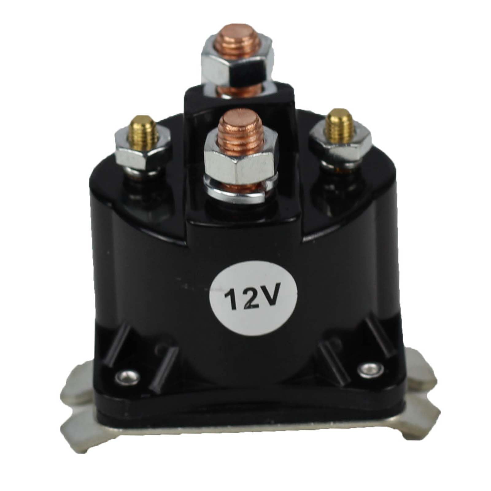 Dump Trailer Solenoid 12V 4 Terminal 100 Amp Kti Solenoid Relay Replacement For Intermittent Duty Monarch Bucher Saz4201Gj 07522 391-2-C