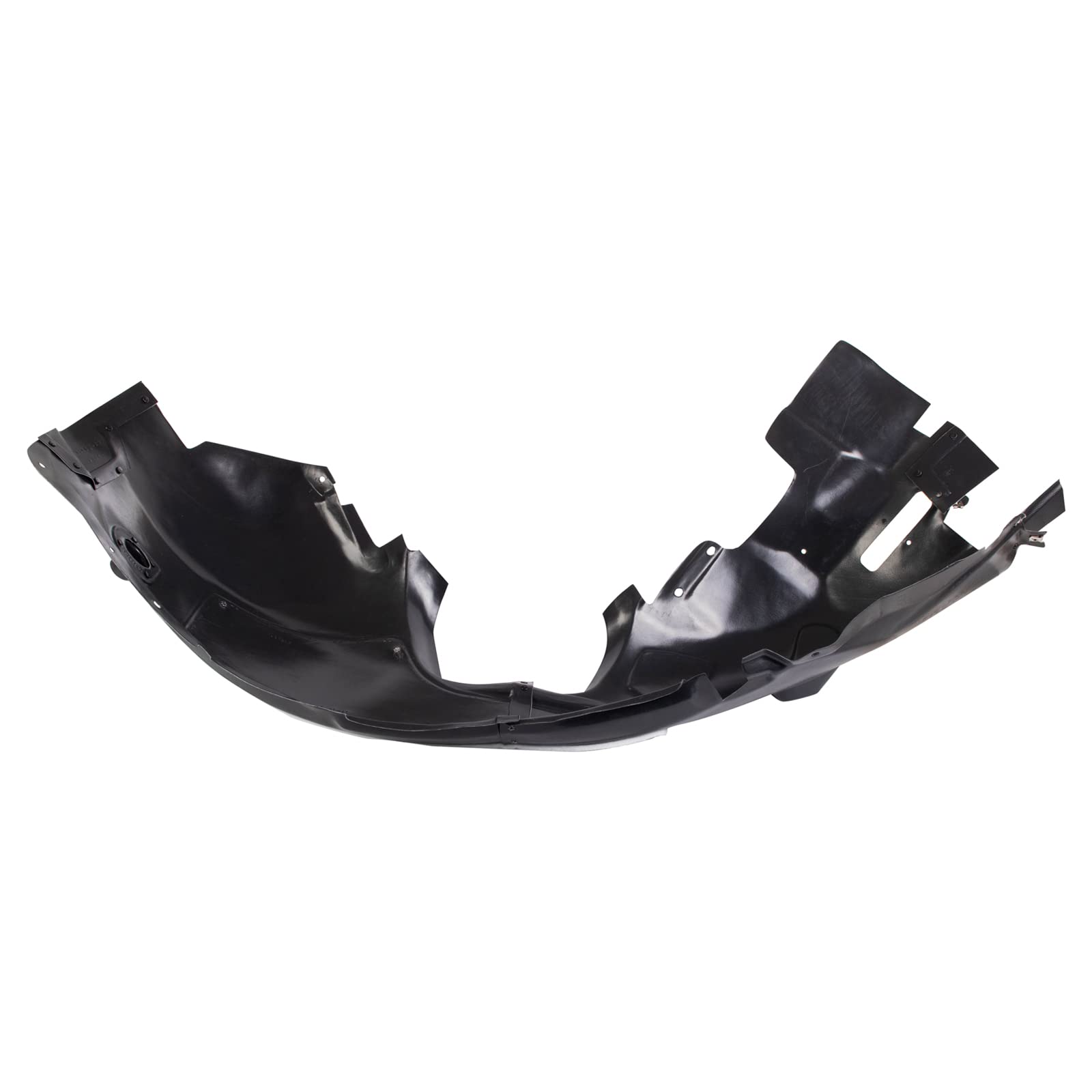 Trq Front Inner Fender Liner Set Compatible With 2016-2018 Ford Focus Fo1248182 Fo1249182
