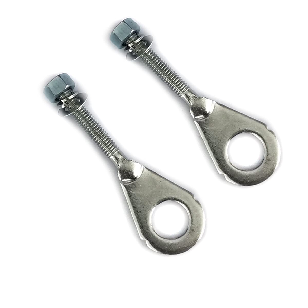 Devmo 2Pcs Rear Chain Adjuster Tensioner Compatible With Honda Xr70 Xr80 Xr100 Crf70 Crf80 Crf100 Ct70 95014-10010