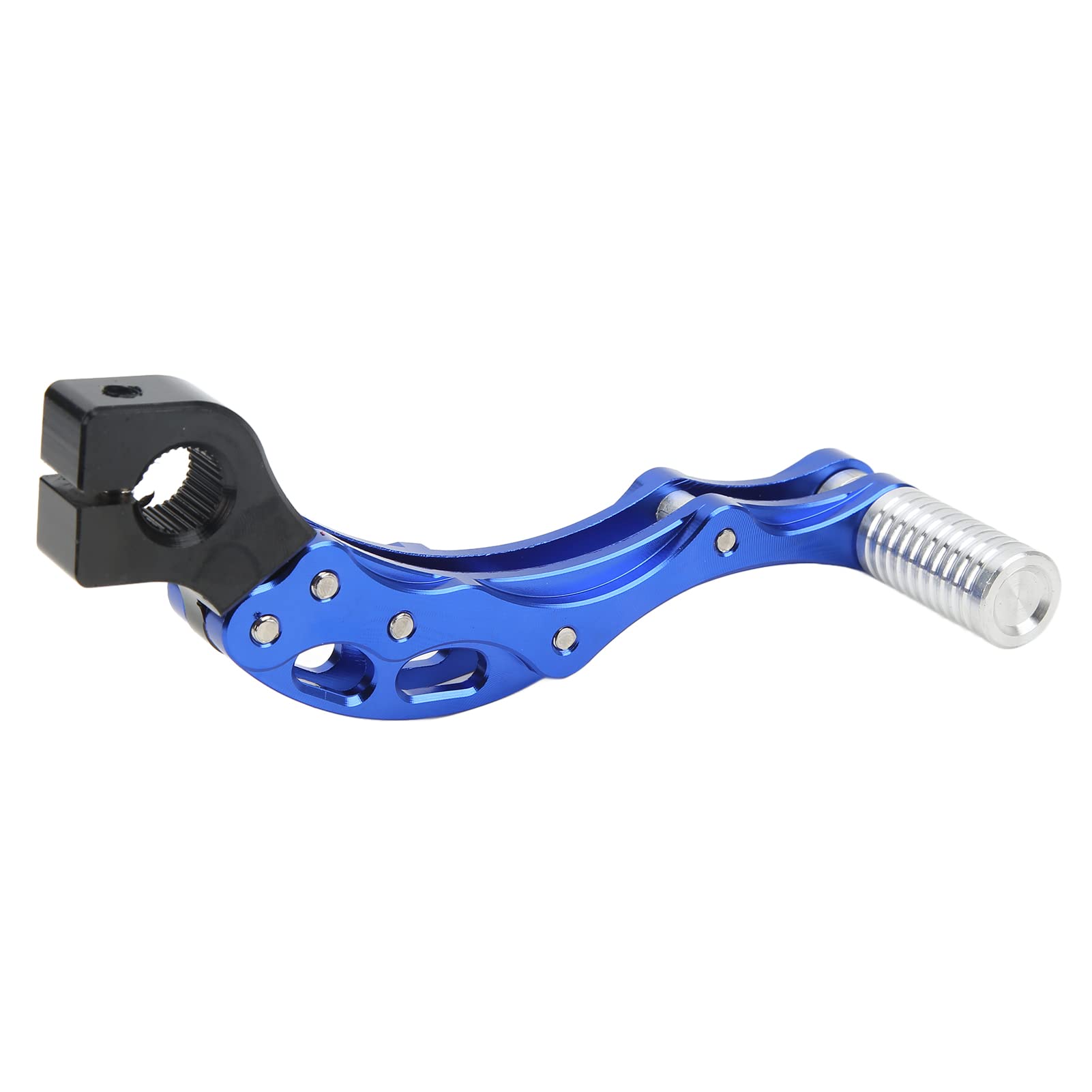 Aramox Kick Start Pedal Kick Starter Start Lever Kickstart Lever High Strength Aluminum Alloy Universal Accessory For Motorcycle Scooter(Blue)