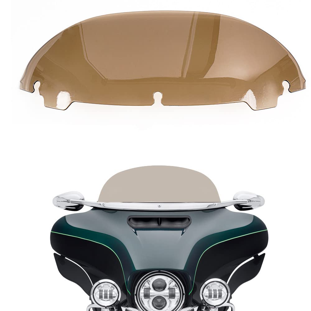 Wynmoto 7'' Tint Windshield Windscreen Compatible For 2014-2022 Harley Davidson Touring Electra Glide Street Glide 2014 2015 201