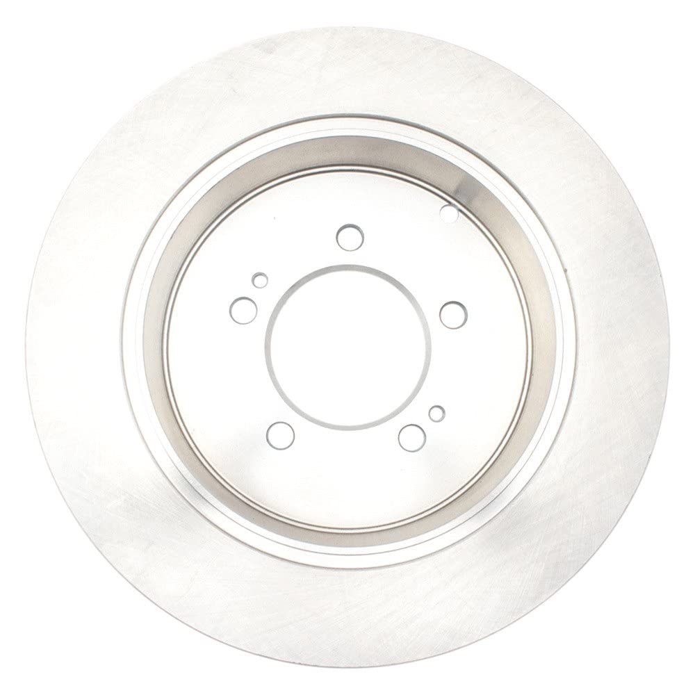 Trq Rear Brake Rotors Set Solid Compatible With 2009-2015 Mitsubishi Lancer 2008-2013 Outlander