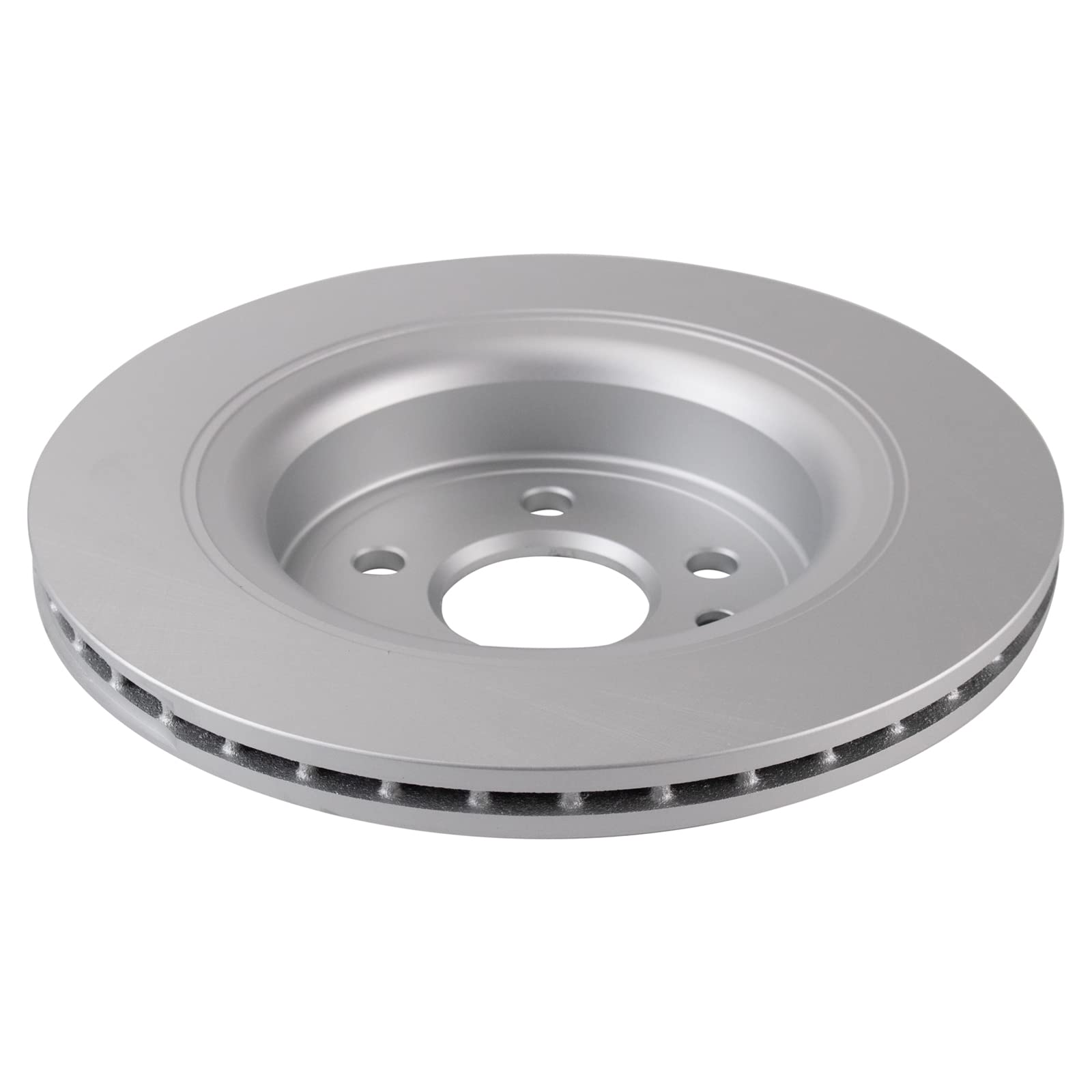 Trq Rear Brake Pad & Rotor Kit Brake Pads Brake Rotor Ceramic Premium G-Coated Compatible With 2010-2017 Volvo Xc60