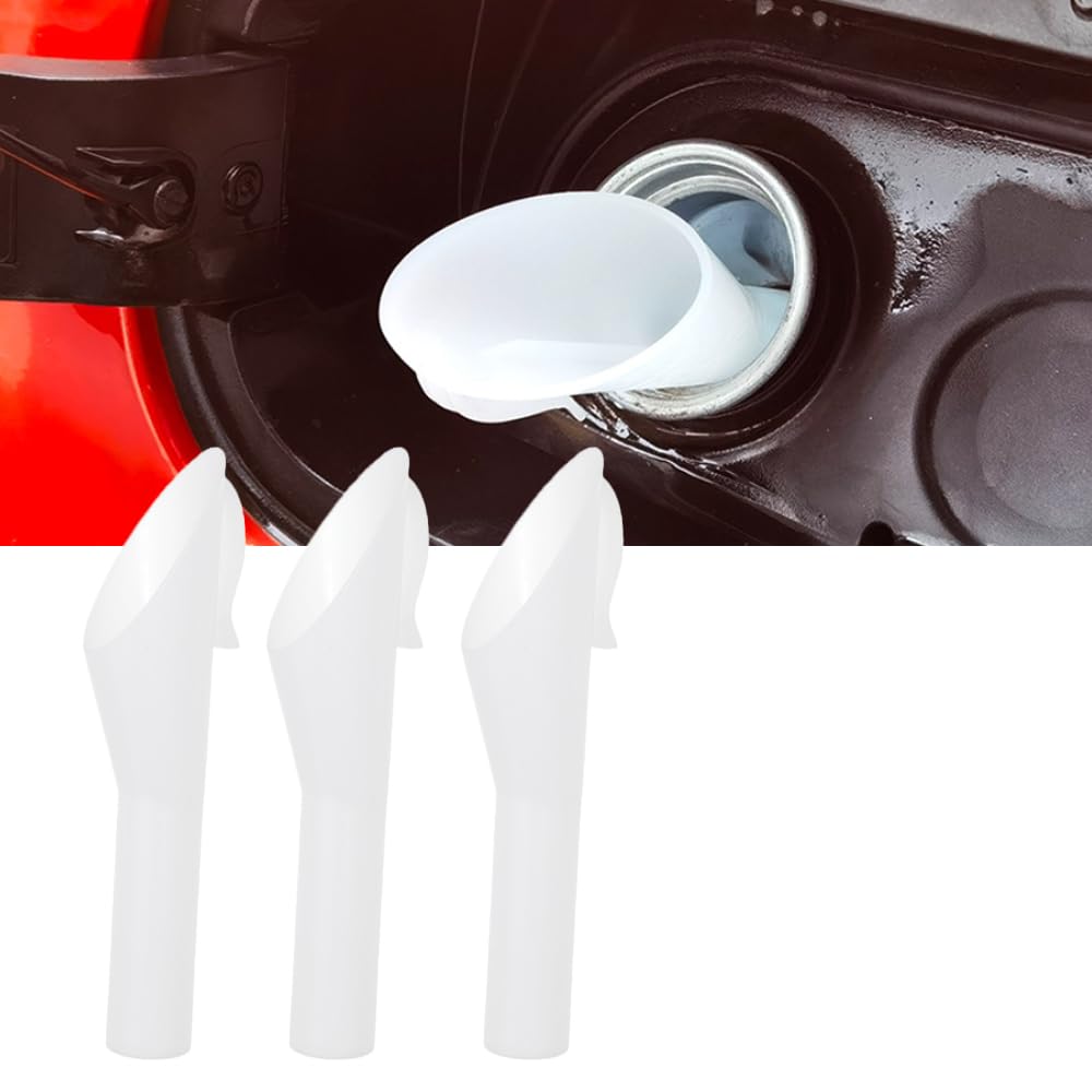 Capless Gas Tank Funnel 3PCS Fuel Funnel for Automotive Use,OEM Compatible, Multi-Purpose Automotive & Water Use