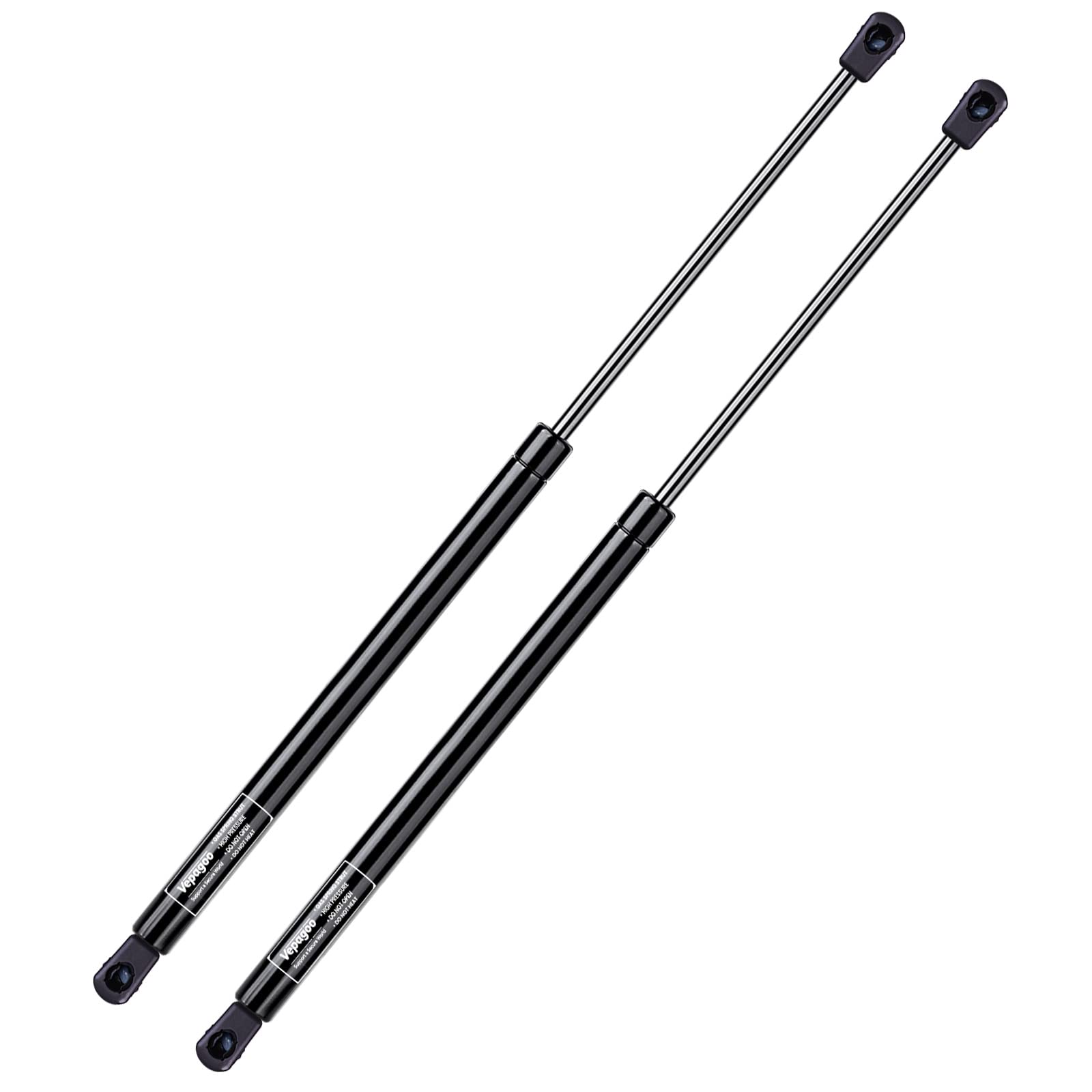 Vepagoo C1622632 35.5In 185Lb/823N Gas Shock Strut Spring Lift Support For Heavy Duty Trap Door Tonneau Cover Truck Bed Camper S