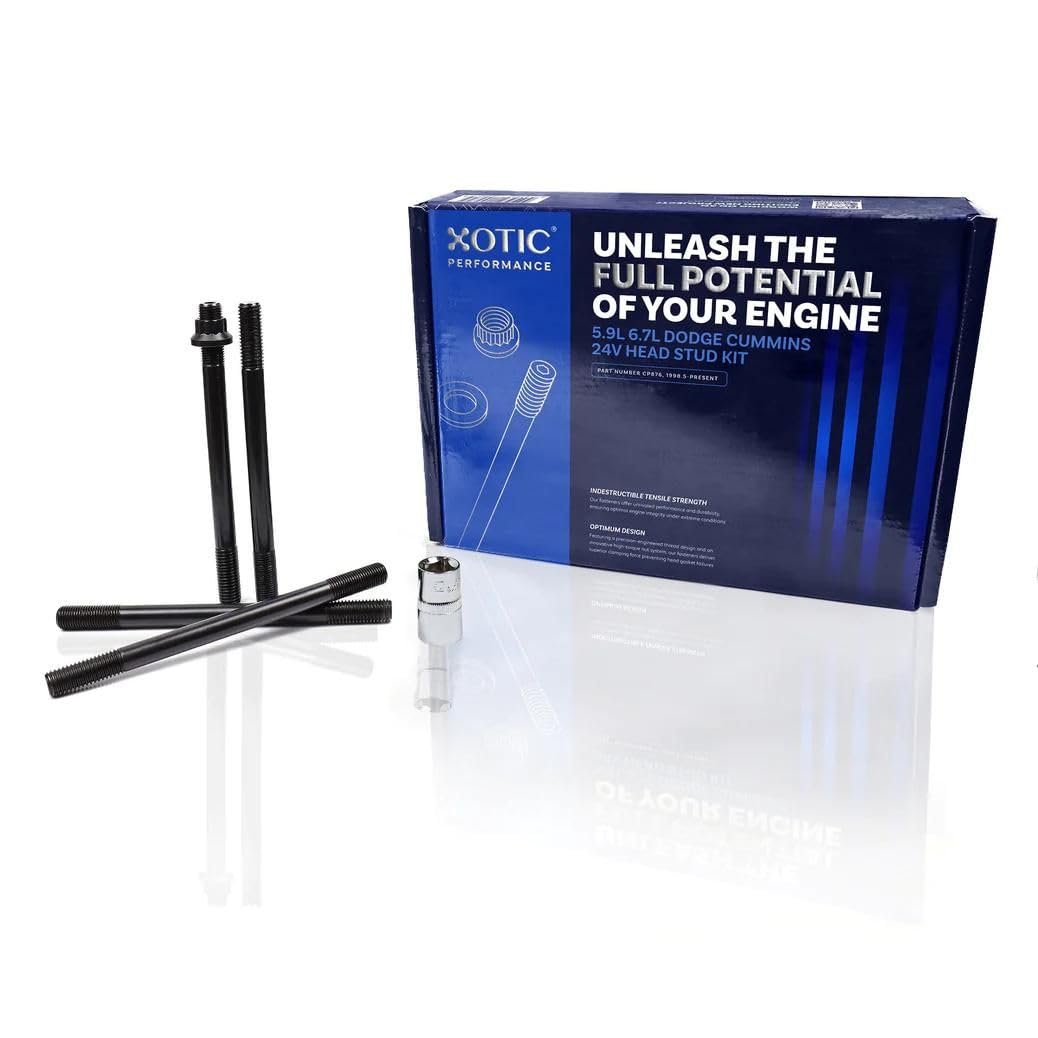 Head Stud Replacement Kit For 1998.5-Present Dodge Cummins 5.9L 6.7L Diesel Cylinder 24V - Xotic Performance Cp876