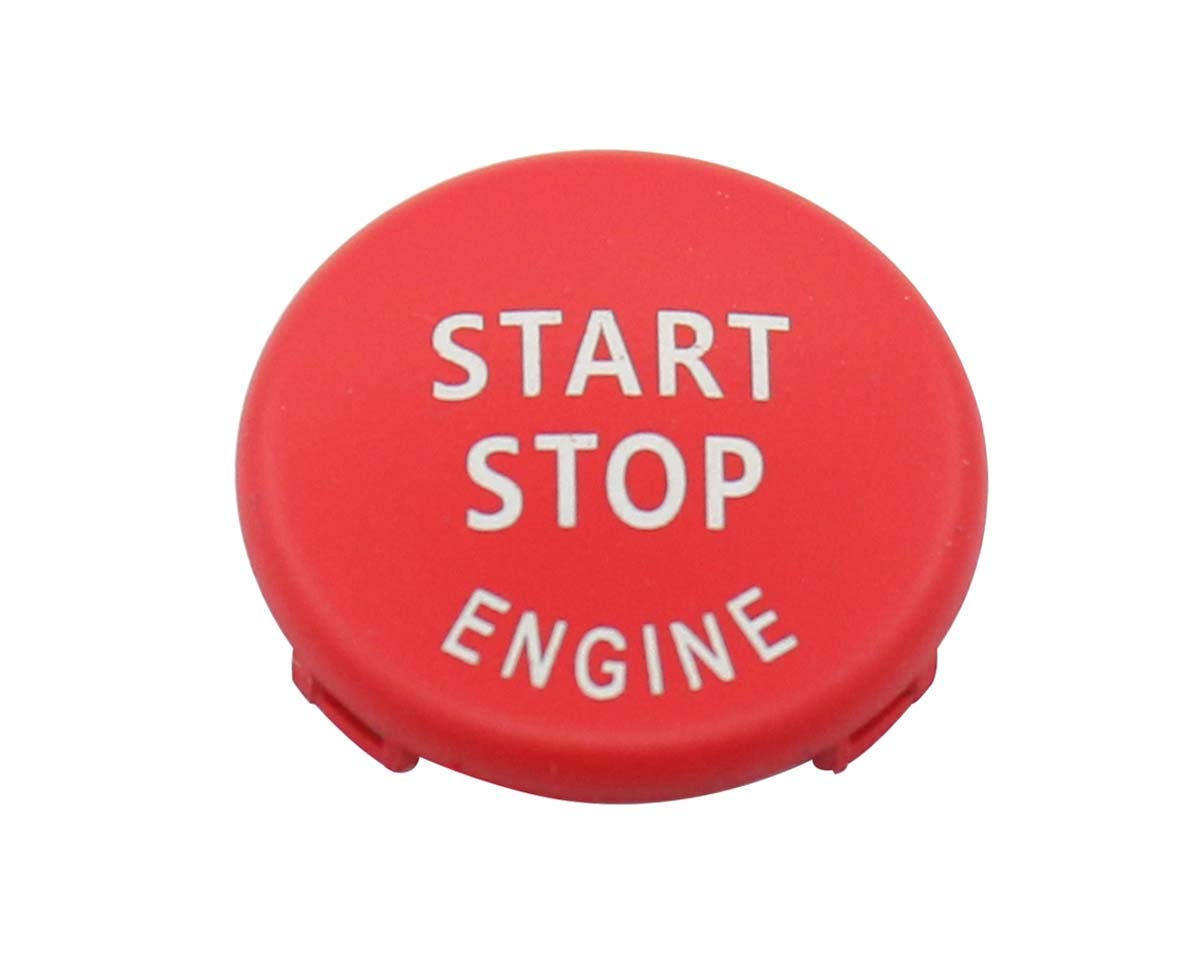 Red Start Stop Engine Button Switch Cover For Bmw X5 E70 X6 E71 3 E90 E91 E92 E93 E87 E83 E89 320 520 525 328I(2007-2011) 335I 3