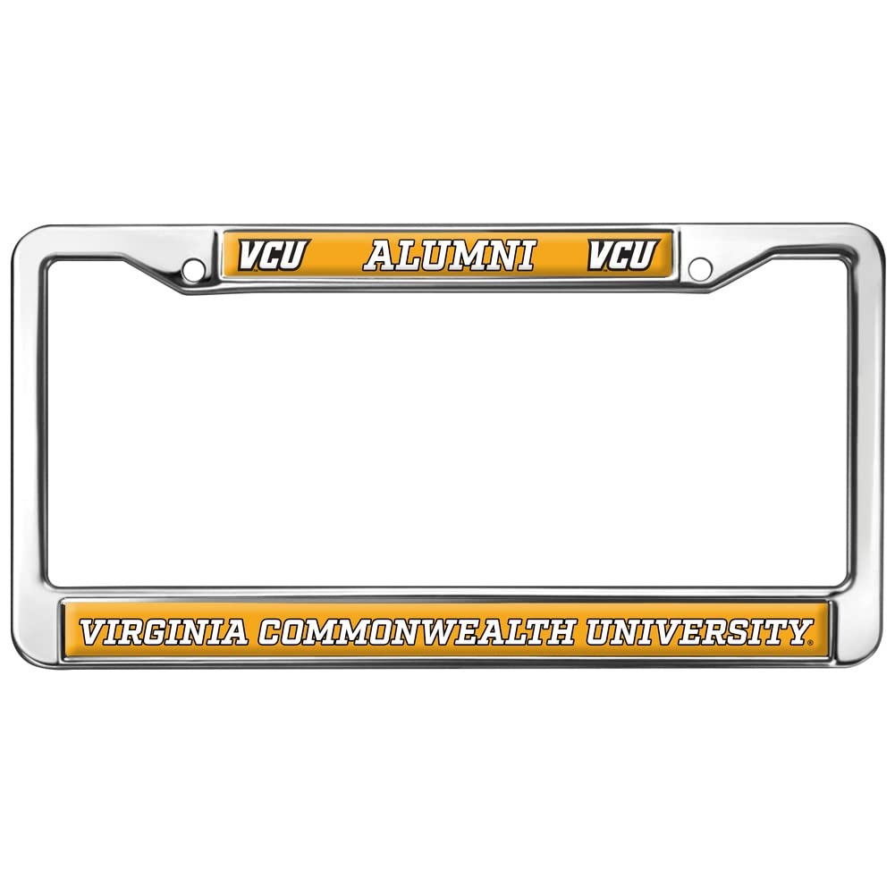 Virginia Commonwealth University Alumni Full Size Standard License Plate Metal Frame