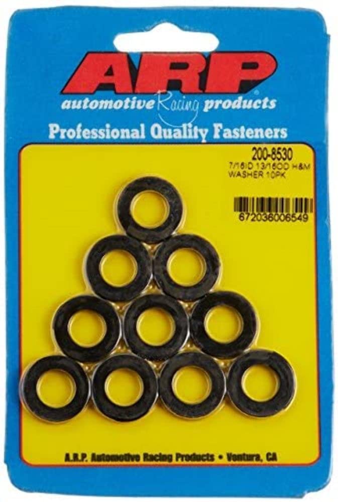Arp 200-8530 7/16Id 13/16Od Black Washers