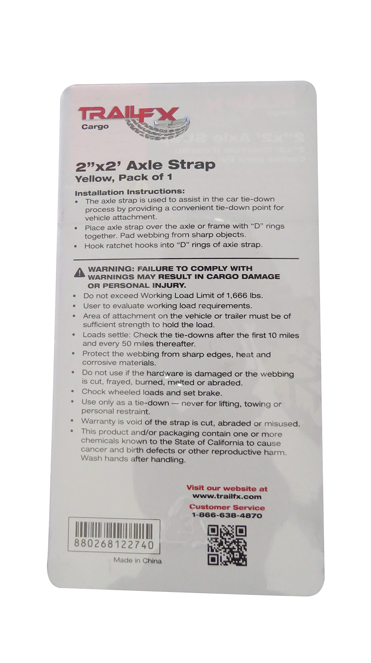 Trailfx Tfx Cargo Tfx Cargo A92031Y Tie Down