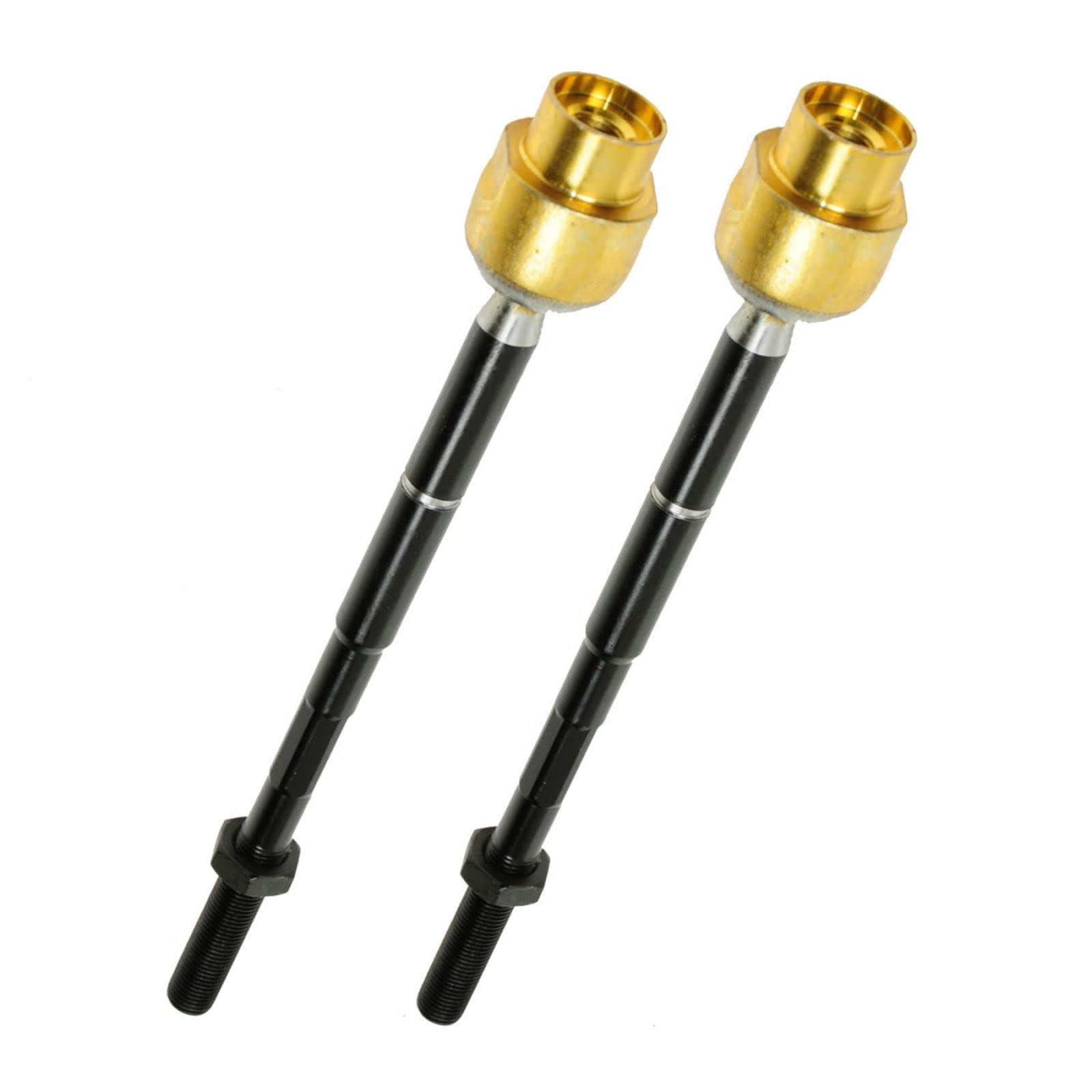 Trq Front Inner Tie Rod Set Compatible With 2004-2012 Chevrolet Malibu 2005-2010 Pontiac G6 2007-2009 Saturn Aura