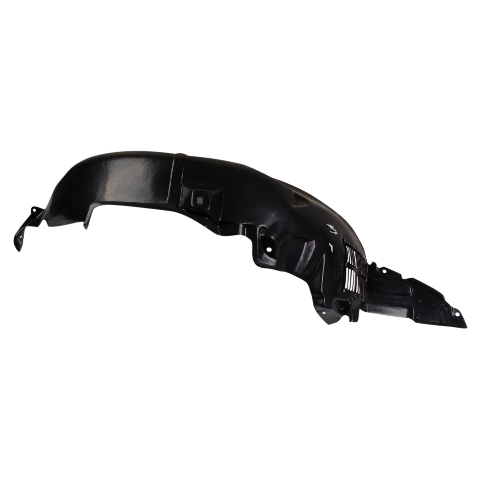 Trq Front Inner Fender Liner Set Compatible With 2006-2011 Hyundai Accent Hy1250113 Hy1251113