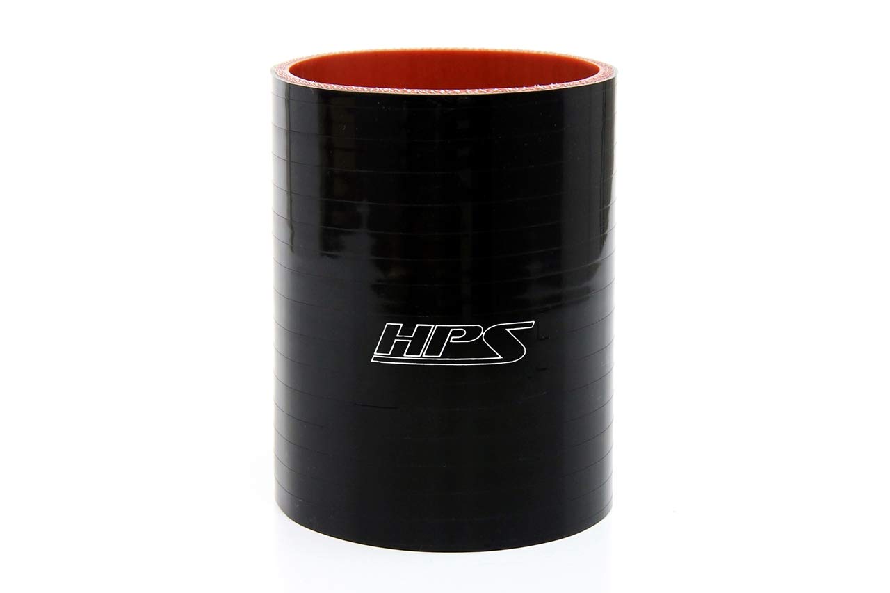 Hps Htsc-550-L6-Blk High Temperature 6-Ply Reinforced Silicone Coupler Hose, 25 Psi Maximum Pressure, 6'' Length, 5-1/2'' Id, Bl