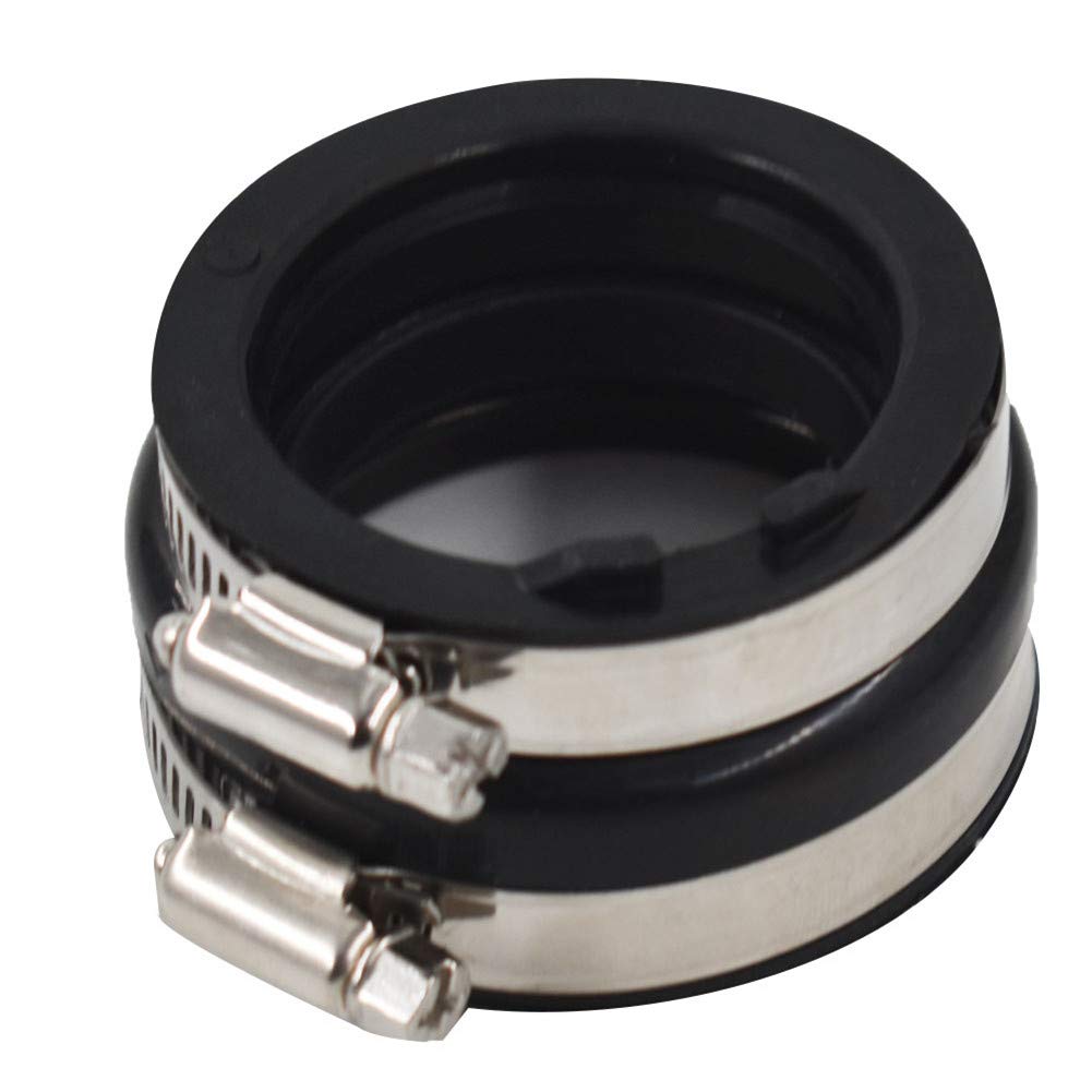 Carburetor Intake Boot Joint W/Clamps Replacement For Yamaha 660 Yfm660F 4X4 02-08