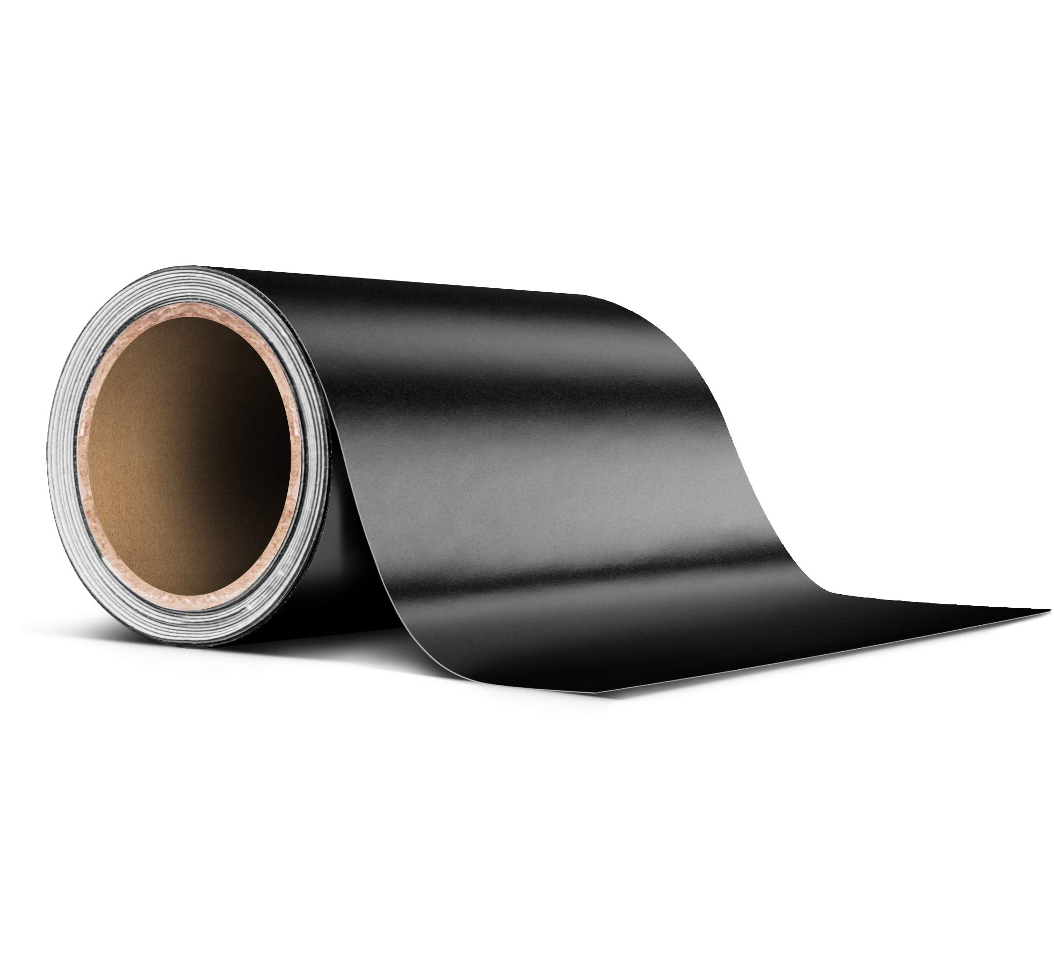 Vvivid Black Matte Air-Release Adhesive Vinyl Tape Roll (4 Inch X 20Ft)