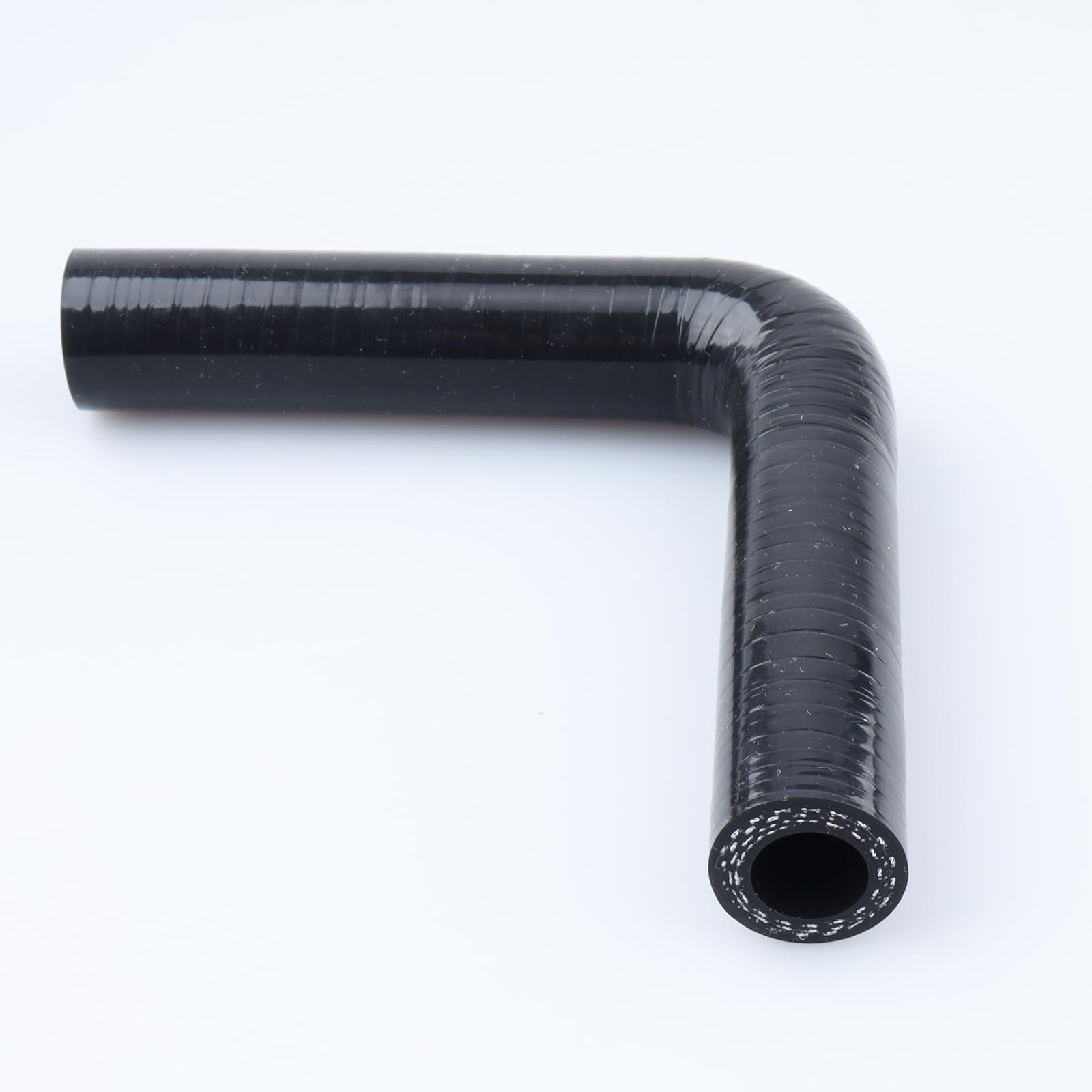 AC PERFORMANCE ID 1/2 '' (13mm), 90 Degree Elbow Coupler, Leg Length 3.5 '' (90mm), 3-Ply Reinforced, Universal Automotive Pure