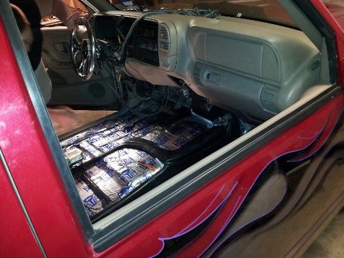 Fatmat Self-Adhesive Fatmat Sound Deadener Kit - 10 Sq Ft X 50 Mil Thick