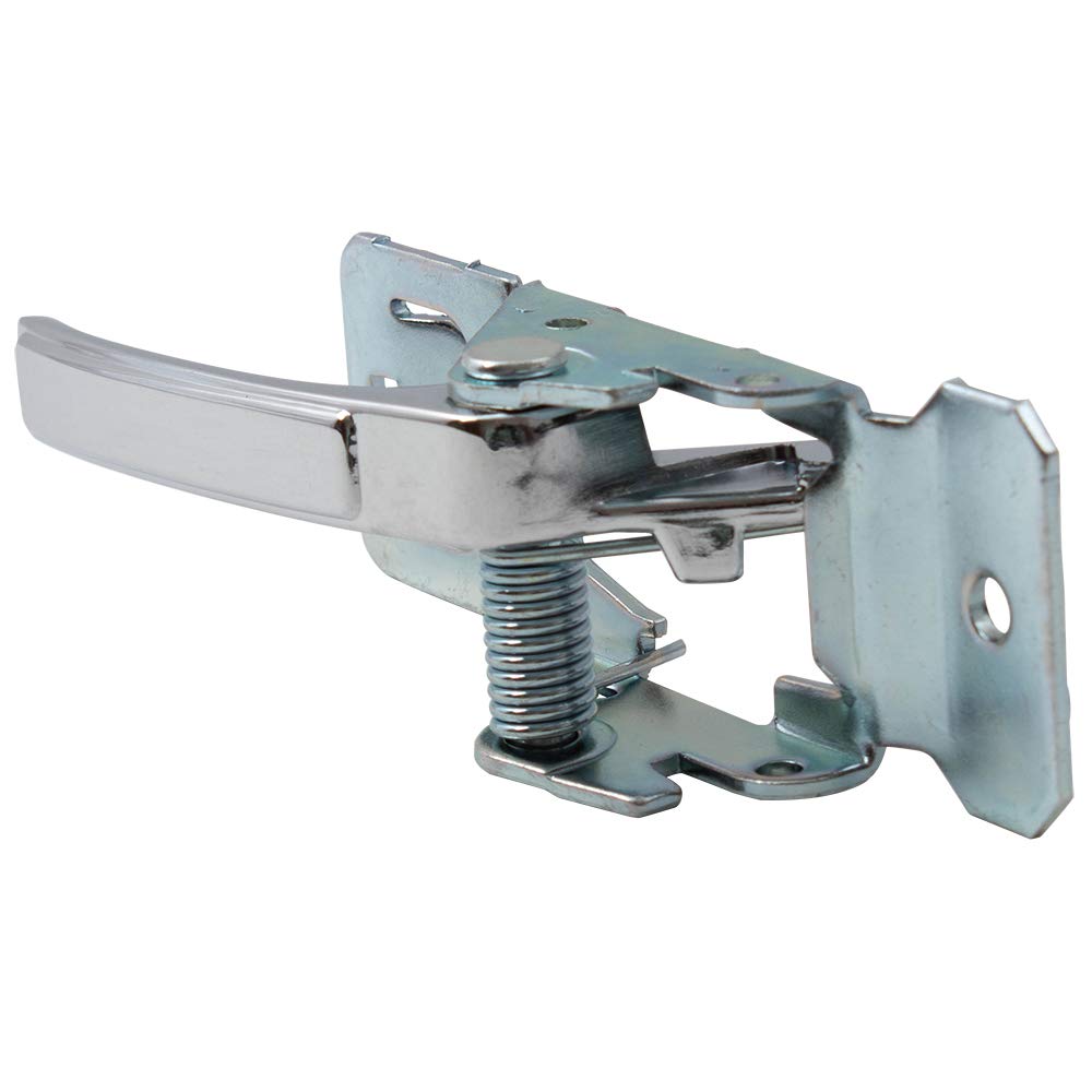 AutoandArt Brock Replacement Drivers Front Inside Interior Chrome Door Handle Compatible with 75-96 GM Various Models 20456979 20610477