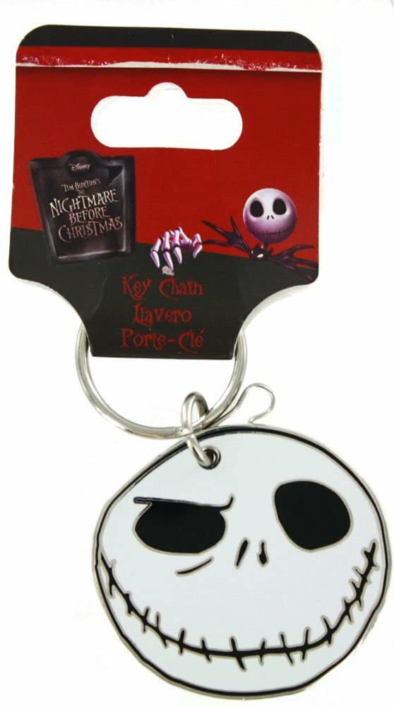 Plasticolor 004262R01 Nightmare Before Christmas Graveyard Enamel Key Chain, 1 Pack