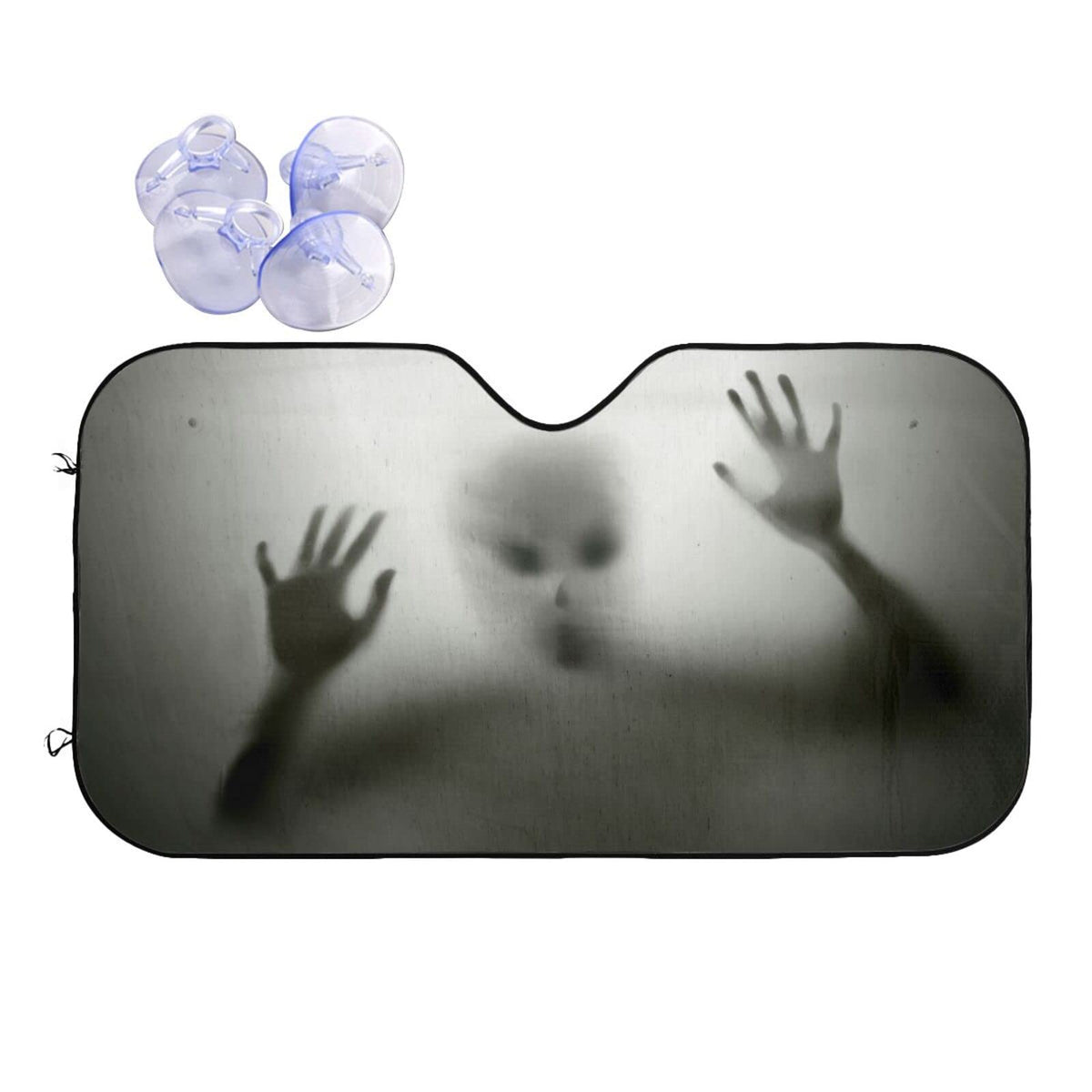 Alien trapped Car Windshield Sunshade Front Window Sun Visor Protector Foldable Shield Cover for Truck SUV