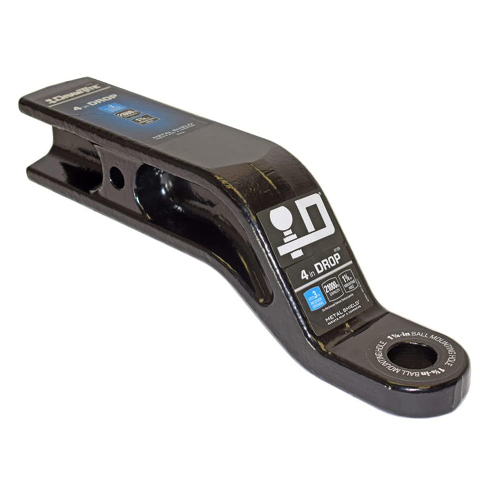 Draw-Tite - Do Not Use (Use Drlt9) 40700 3'' Square Forged Class V Receiver Hitch Ball Mount - 4'' Drop