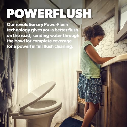 Dometic 320 Series Standard Height Toilet, Bone