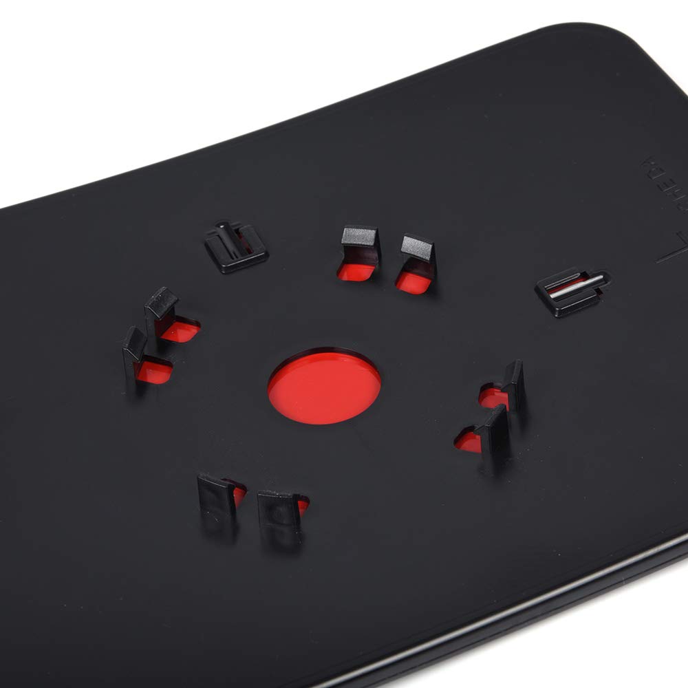 Power View Mirror Glass with Rear Holder Non-Heated Left Driver Side Compatible with Ford F150 2004 2005 2006 2007 2008 2009 201