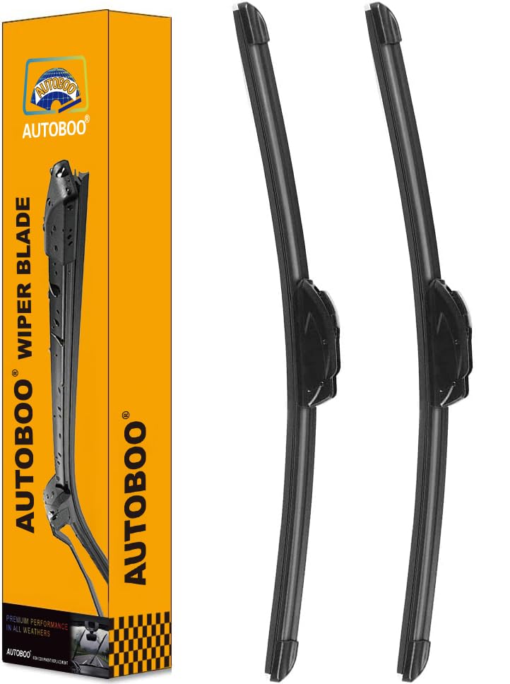 Autoboo 22 + 22 Windshield Wipers For F150 2024 2023-2009,Silverado 1500 2024-2019,Sierra 1500 2024-2019,Ram 1500 2018-2011 Orig
