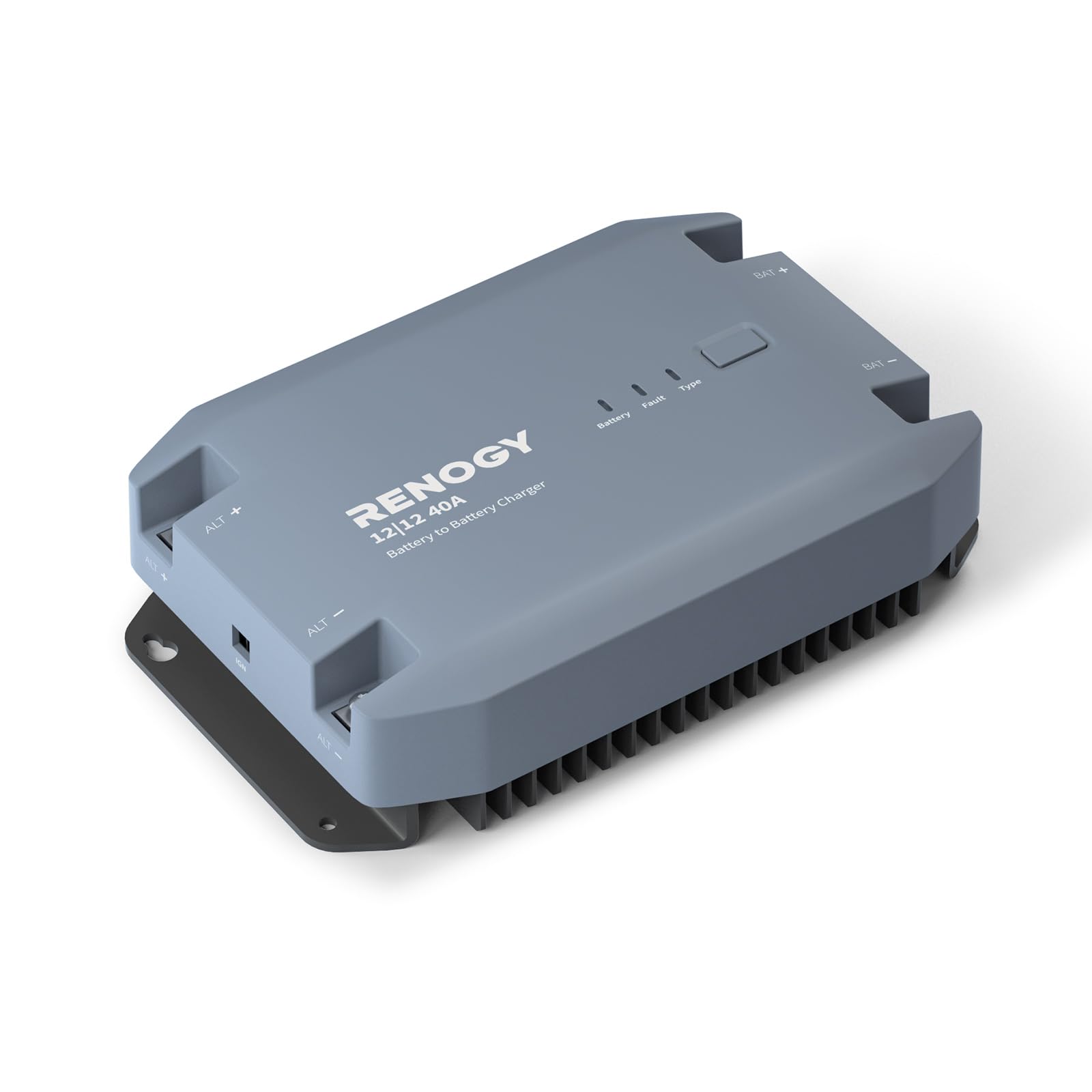 Renogy 12V 40A Dc To Dc Battery Charger, Using Multi-Stage Charging In Rvs, Commercial Vehicles, Boats, Yachts