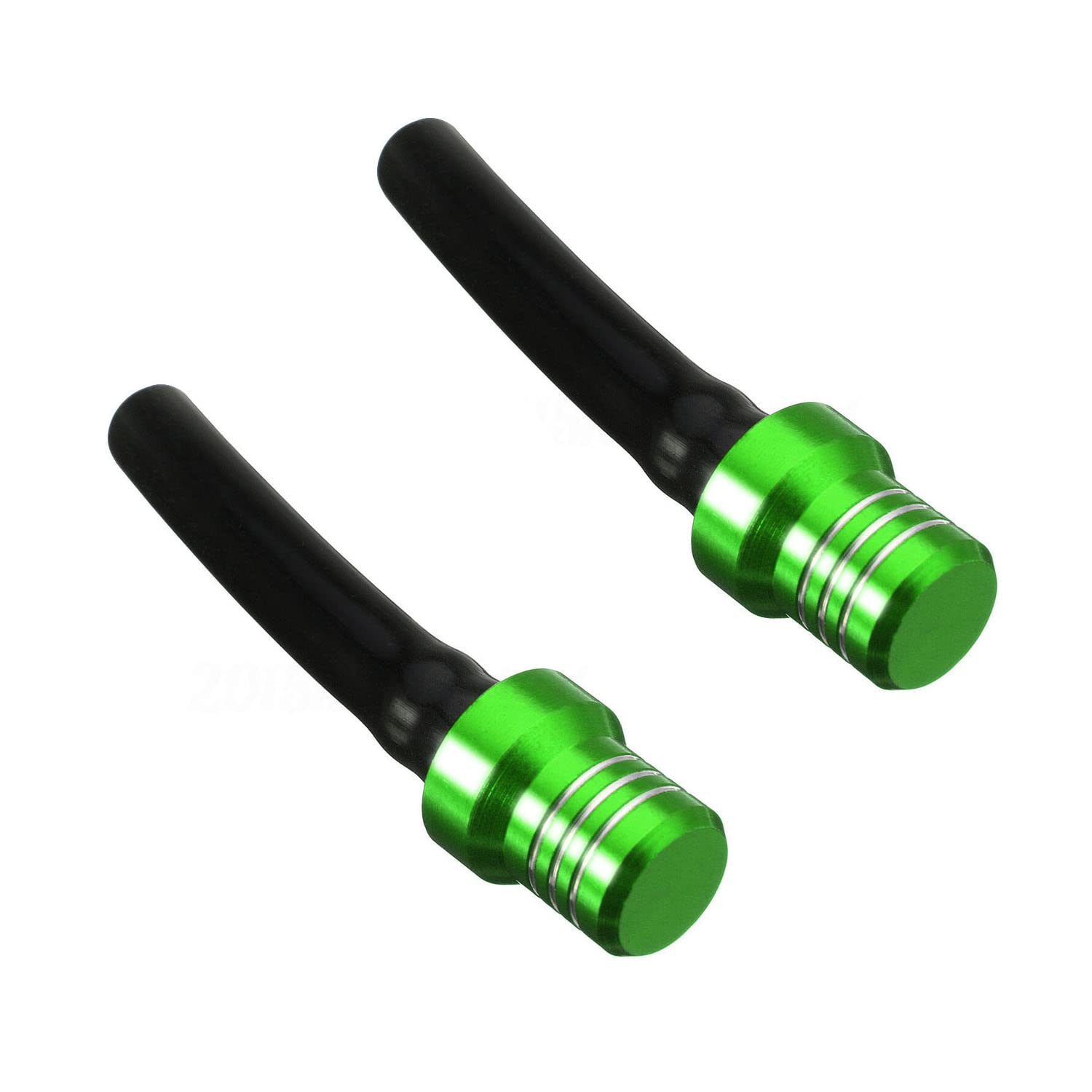 2Pcs Atv Gas Tank Vent Hose Air Vent Hose Gas Fuel Cap Universal Cnc Tube One Way Valve Aluminum Breather For Klx110 Kx65