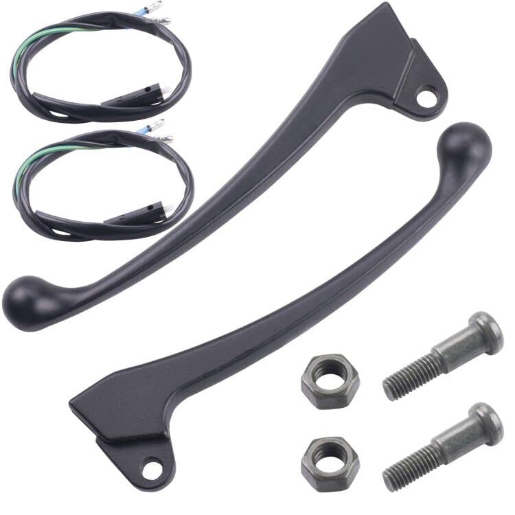 Cncmotok Universal Right Left Brake Lever Fit For Gy6 50Cc 125Cc 150Cc 139Qmb 157Q Roketa Jonway Taotao Chinese Scooter Moped Parts