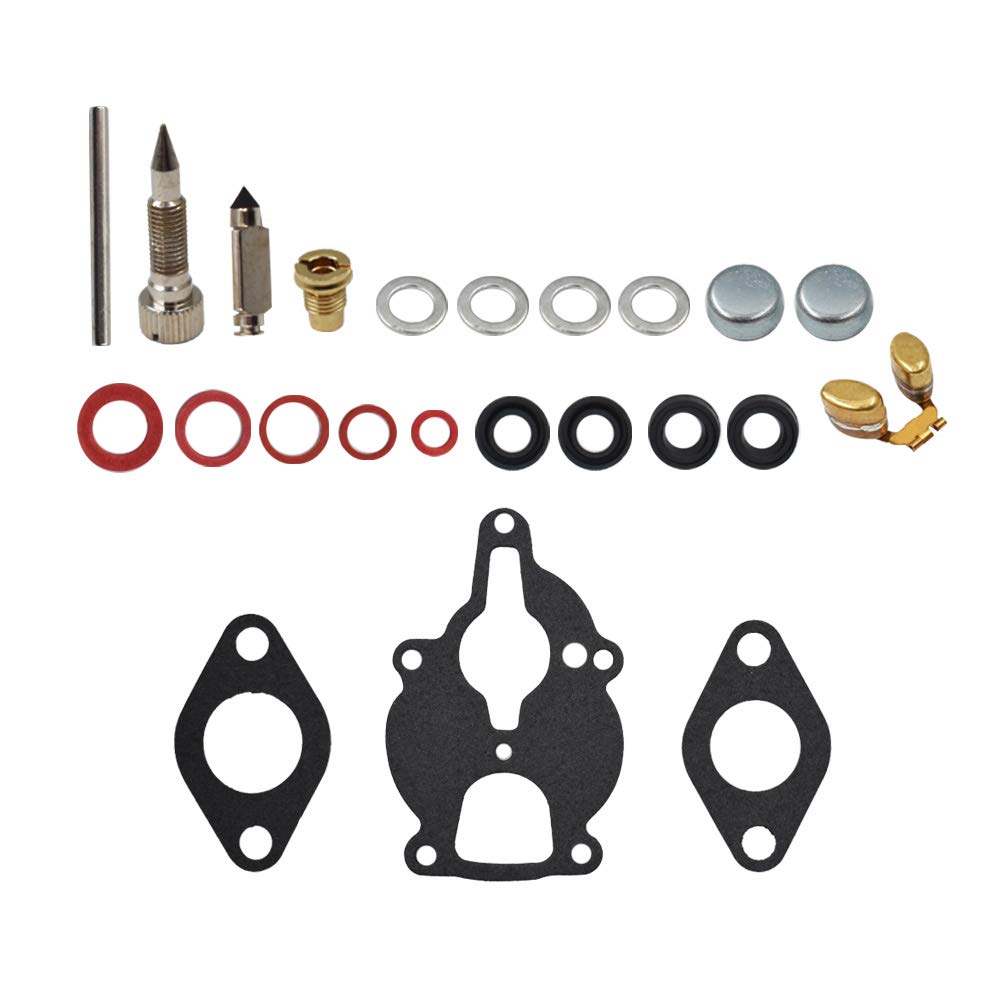 All-Carb Lq39 Carburetor Repair Kit Float Replacement For Clark Bobcat 632 722 732 Engine 1498 13805 G36 Wisconsin Vh4D Vhd Tjd 