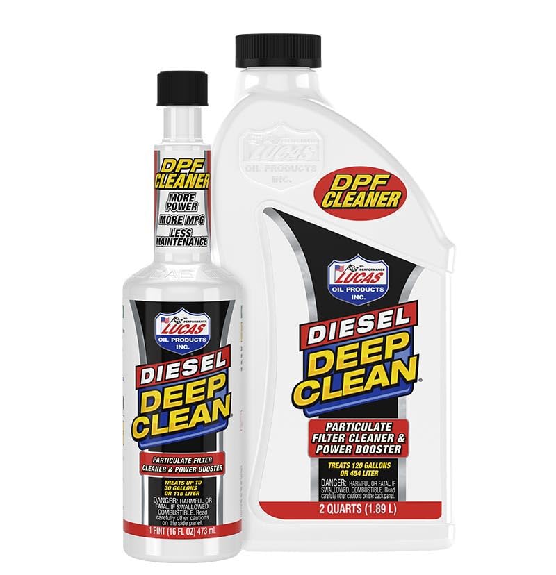 Lucas Oil 10873 Diesel Deep Clean - 64 Ounce (Pack Of 6)