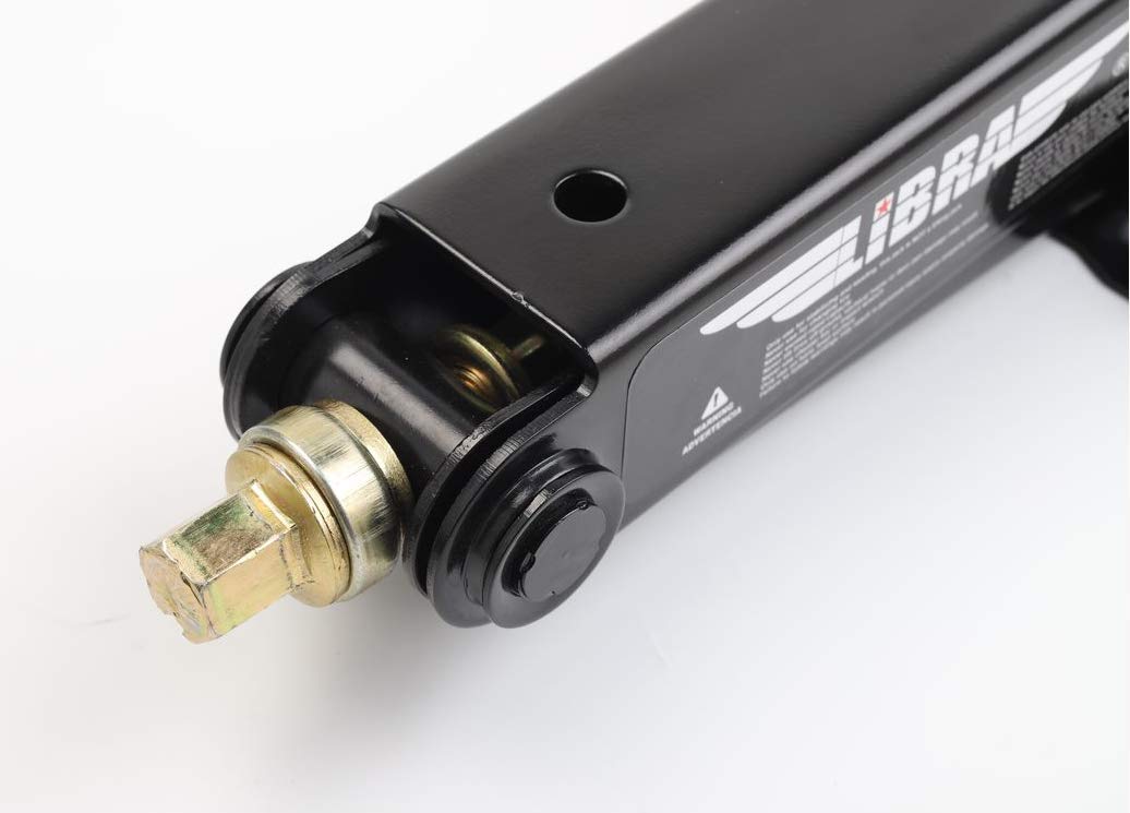 Libra 9K Lb Heavy Duty 24'' Rv Trailer Camper Stabilizer Leveling Scissor Jacks W/Dual Power Drill Sockets & Complete Installati