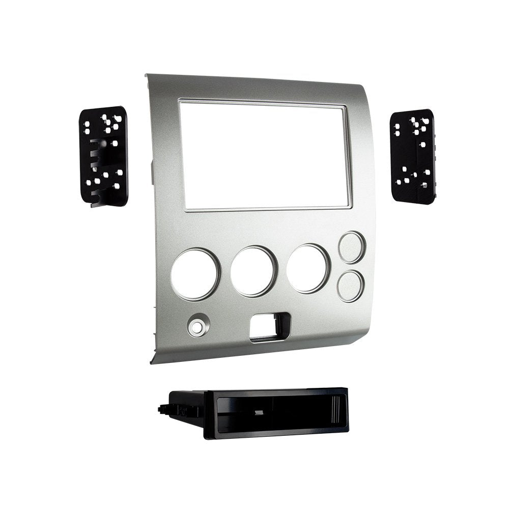 Metra 99-7629S 2004-07 Nissan Models With Navigation Single/Double-Din Radios (Silver)