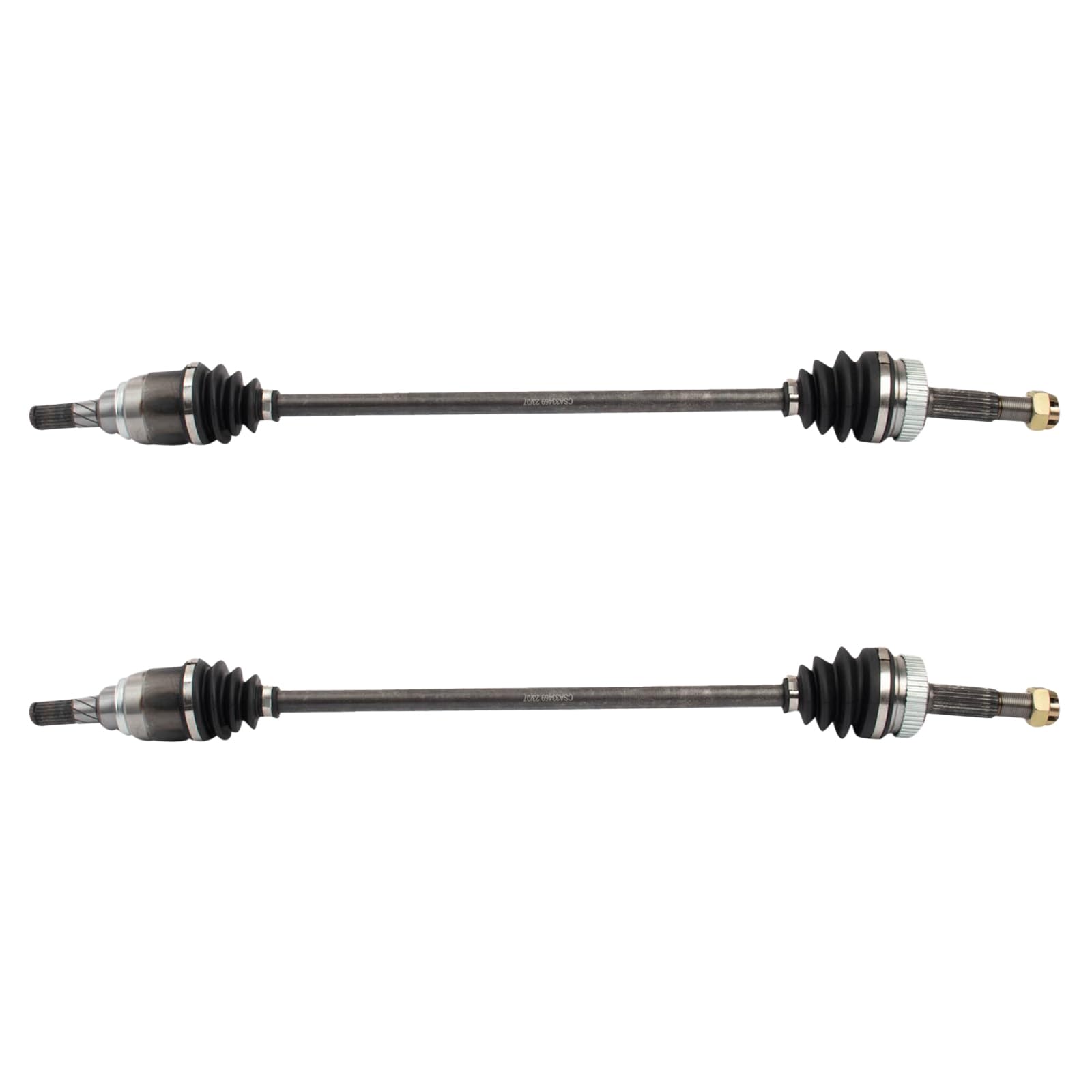 Trq Rear Cv Axle Shaft Assembly Set Compatible With 2014-2020 Nissan Rogue 2017-2020 Rogue Sport