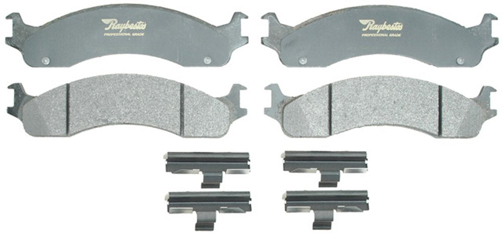 Raybestos Atd655M Advanced Technology Semi-Metallic Disc Brake Pad Set