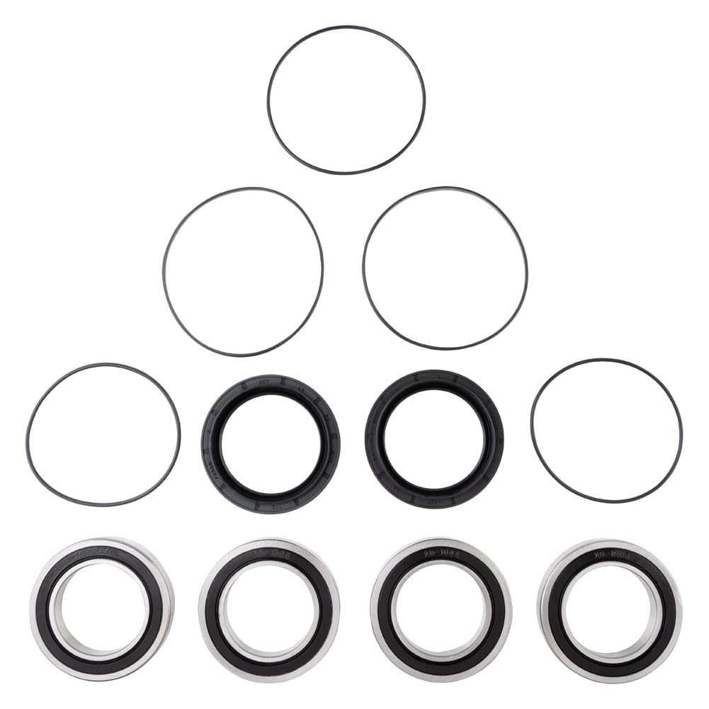 Tusk Rear Axle Bearing and Seal Kit Compatible with Yamaha Raptor 700 2006-2012/YFZ 450 2006-2009