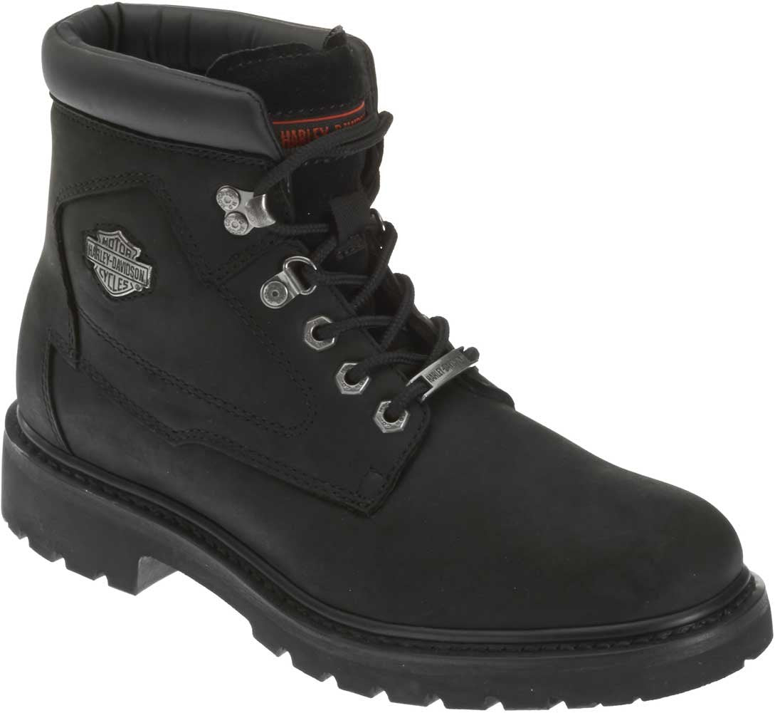 Harley-Davidson Men'S Badlands Leather Motorcycle Casual Boot, Black, 11 WBCARB0007TMOD0