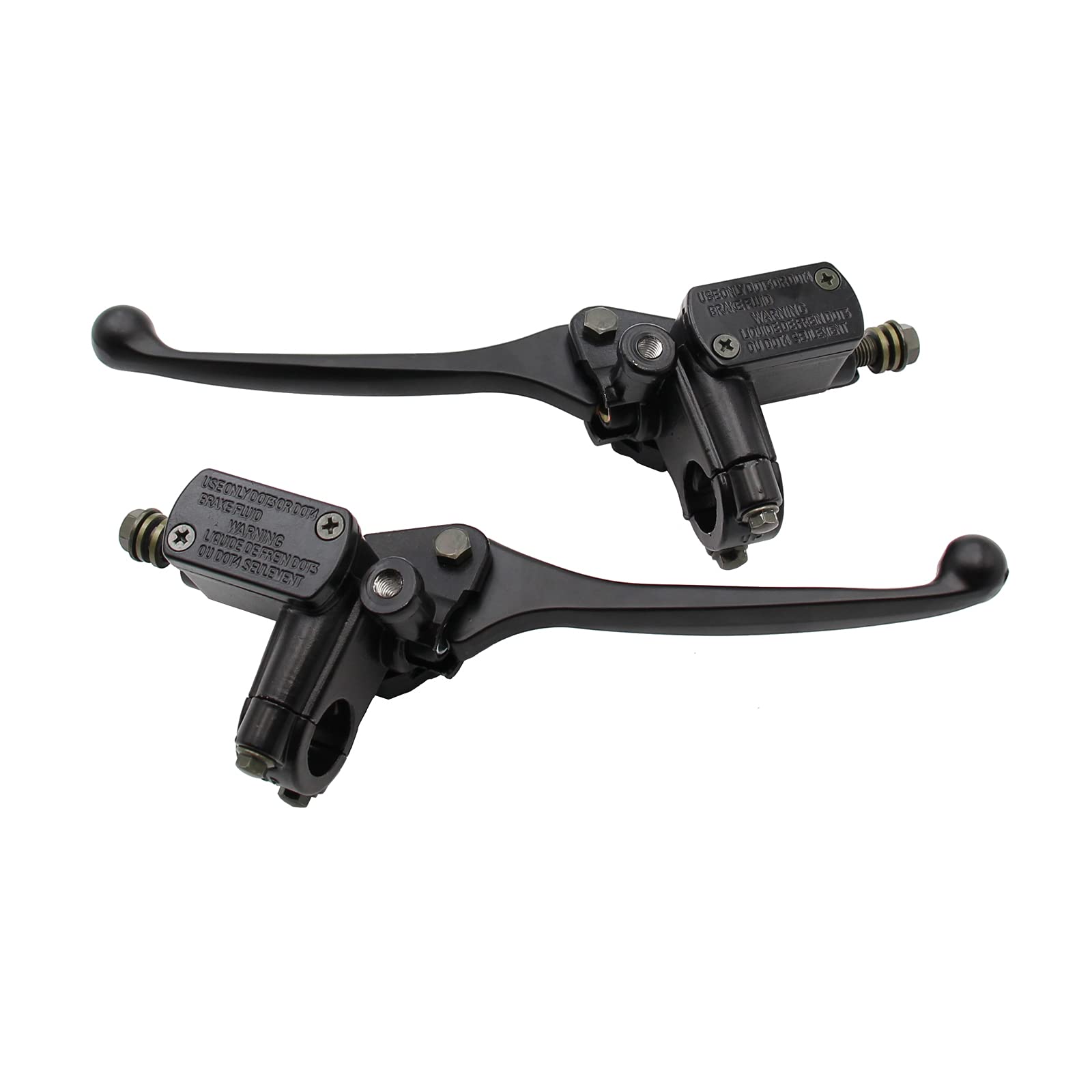 Yd-Ps001 Left + Right 8Mm Brake Master Cylinder Lever Mirror Hole For Gy6 50Cc 125Cc 150Cc 250Cc Scooter Moped