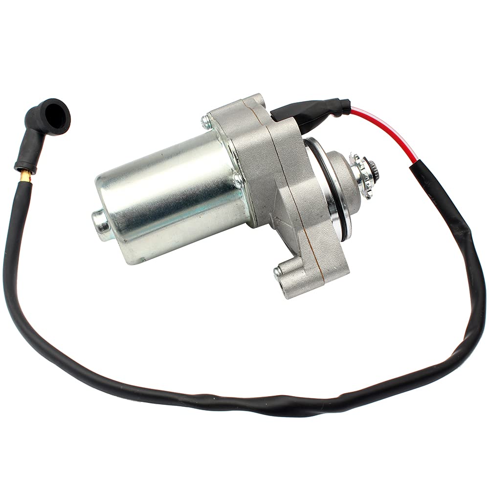 DKIIGAME 3-Bolt Starter Motor for 125cc 50cc 70cc 90cc 100cc 110cc ATV, Dirt Bike, Go Karts, Pit Bike,
