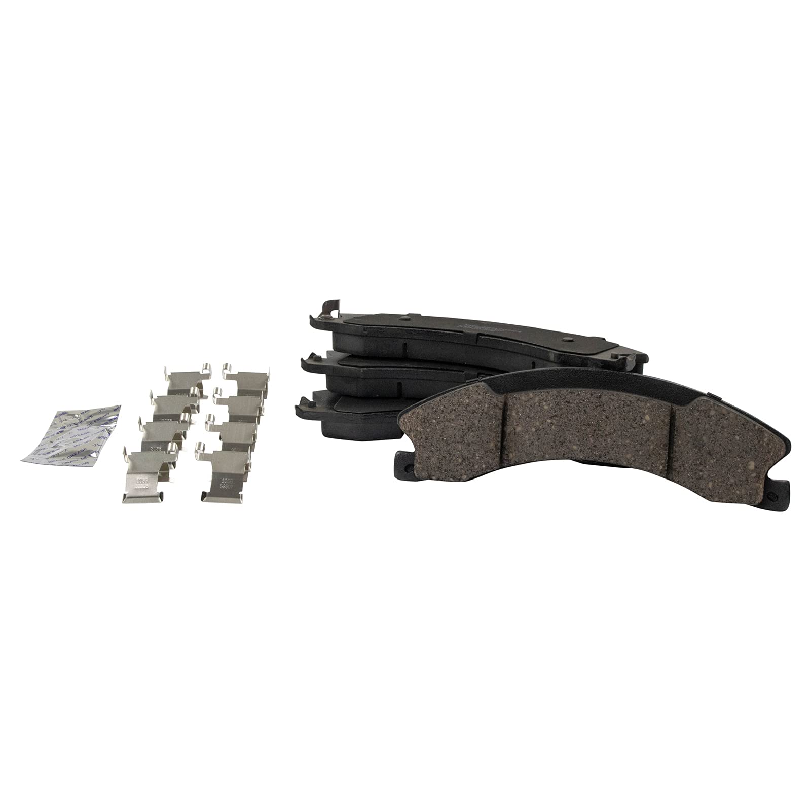 Trq Rear Brake Pad & Rotor Kit Brake Pads Brake Rotor Parking Brake Shoe Set Ceramic Compatible With 2009-2019 Chevrolet Express
