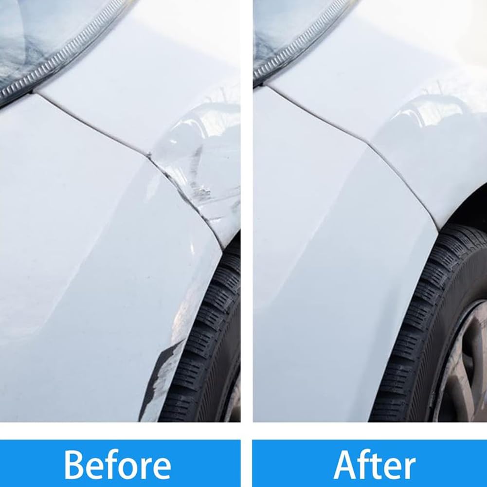 White Touch Up Paint For Cars, Two-In-One Car Paint Scratch Repair Pen, Quick & Easy Solution To Repair Minor Automotive Scratch