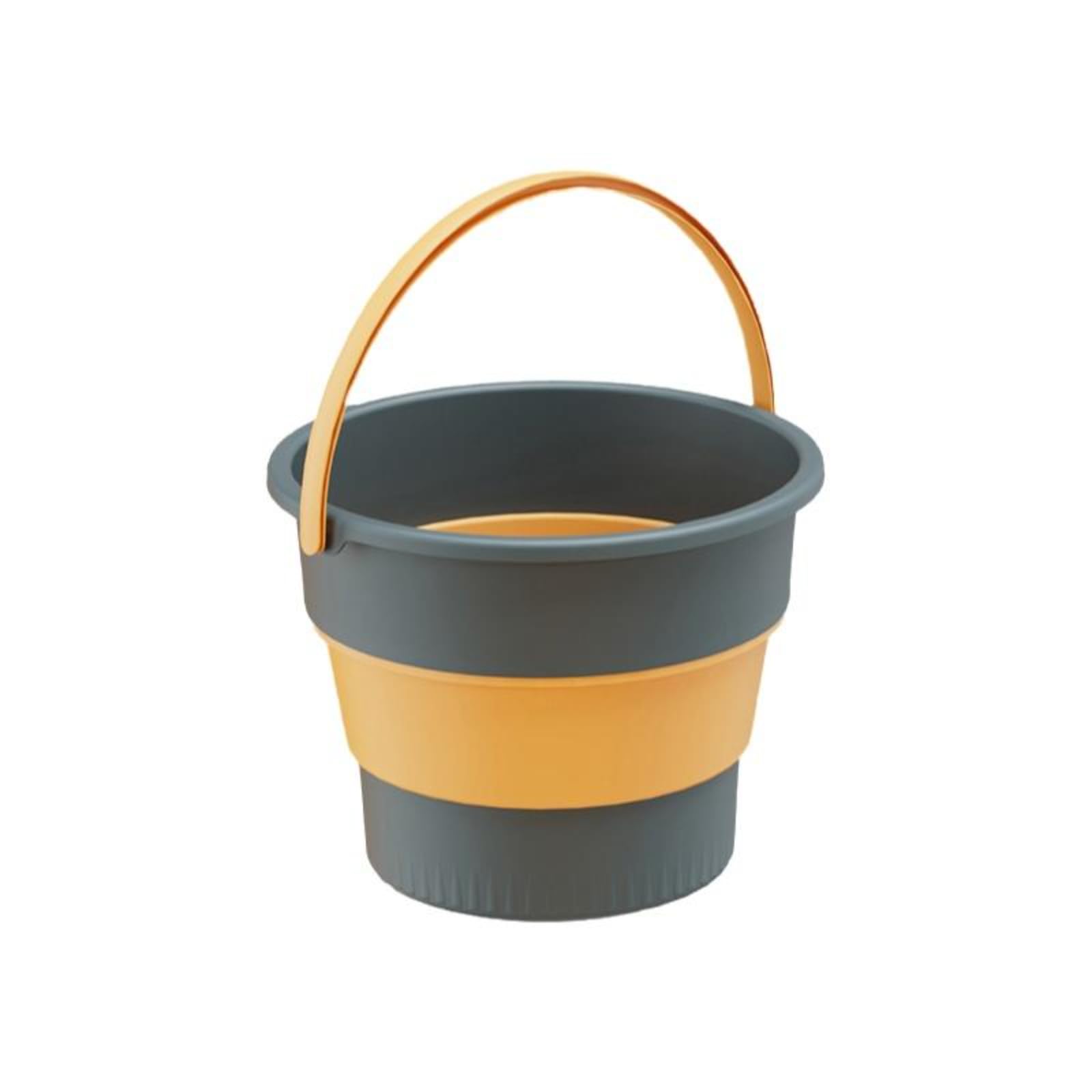 HEAVENGLOW Car Trash Can, Foldable Organizer, Waterproof Storage Bin for Cars, S, Pickups Dark Blue 10L