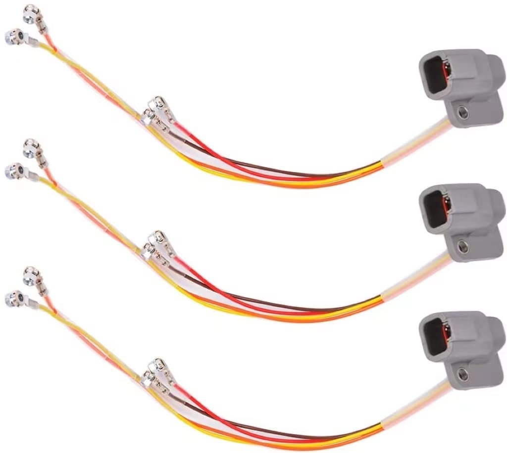 3Pcs Fuel Injectors Wiring Harness for 2003-2004 Dodge Cummins Diesel 5.9L 3957309 3966805