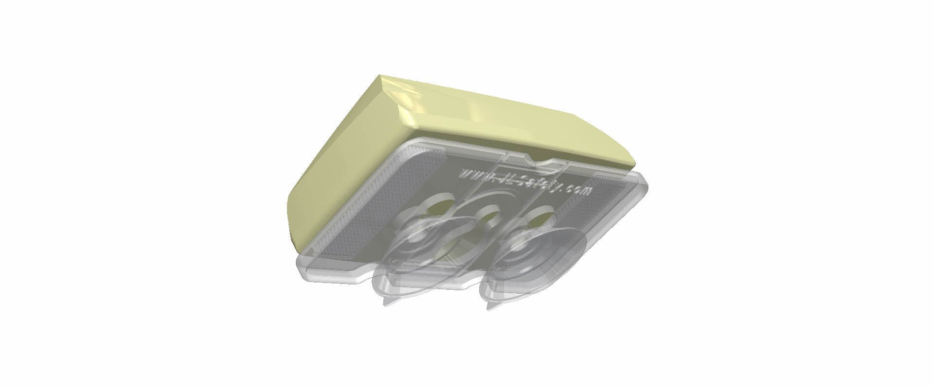 Jl Safety Ez Pass-Mate, Clear Holder For Ezpass Flex And Standard Ez Pass/I Pass New And Old. Holder Only. Fits Boxes Shown In Pictures. Patent Pending And Made In Usa.